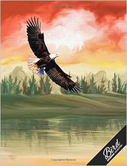 Bird Notebook Collection Flying Eagle Pond Writing