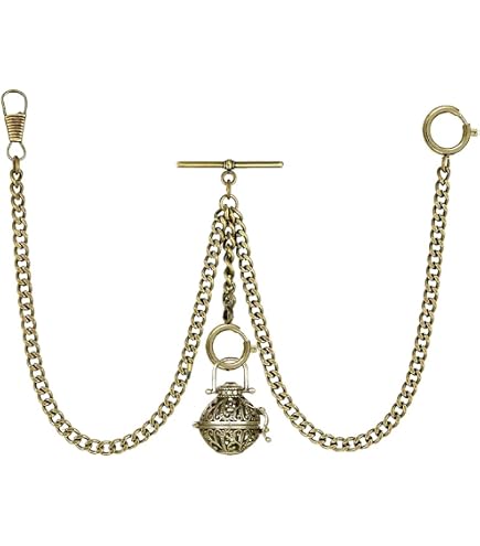 Amazon.com: XISAOK Pocket Watch Chain Gold Silver Color Pocket