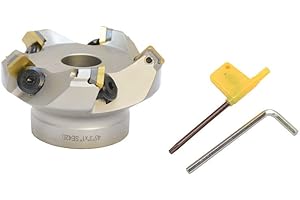 PROLINEMAX 3'' x 1'' 45 Degree Indexable Face Mill Milling Cutter SEKN Inserts Carbide Shims CNC