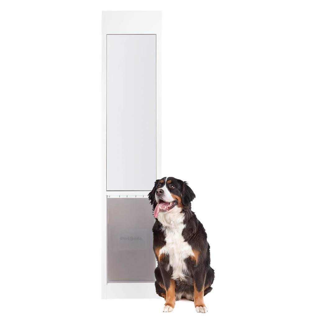 PetSafe Freedom Aluminum Patio Panel Sliding Glass Pet Door, Best for
