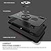 iPhone X Case, Vafru 360 Rotating Ring Grip Holder Stand & Metal Patch Shock-Absorption Drop-Protection Hard PC Shell & Soft TPU for Apple iPhone X (2017) – Black