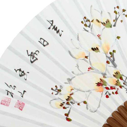 Algopix Similar Product 17 - Hand Painted Folding Magnolia Flower