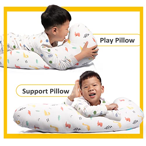 BYRIVER Contour Cooling Cute Body Pillow for Kids Girls Boys Toddler
