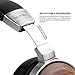SIVGA SV005 Hi-Fi Studio Over Ear Headphones Comfortable Protein Earpads Wood Earphones with Airplane Adapter + Stereo Audio Headphone Jack Adapter