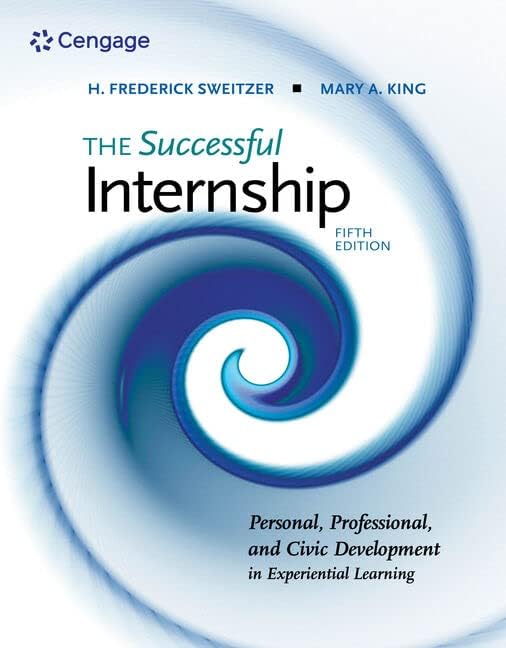 Amazon.com: The Successful Internship: Personal, Professional, and