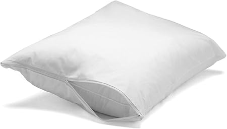 Amazon Com Feather Down Proof 100 Cotton Pillow Protector