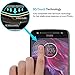 [3 Pack] LK Screen Protector for Motorola Moto X4 / Moto X (4th Generation), [Full Cover] Tempered Glass 9H Hardness, Anti Scratch (Black)