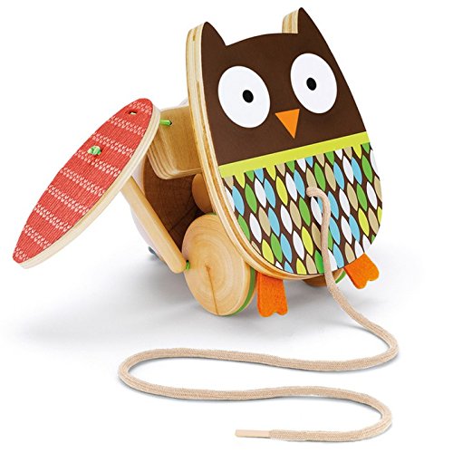 skip hop owl push toy