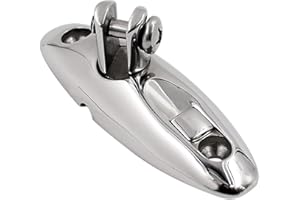 MARINE PART DEPOT Marine Grade Stainless Steel Quick Release Bimini Top Hinge