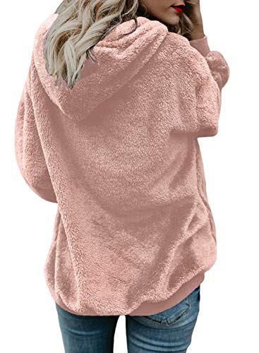 fuzzy pullover hoodie