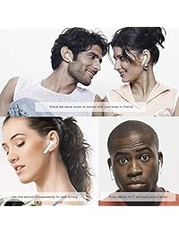 Auriculares inalámbricos con Bluetooth - Godla Auriculares inalámbricos en la oreja - Auriculares para correr para mujeres - Auriculares portátiles con Bluetooth para deportes al aire libre Auriculares inalámbricos