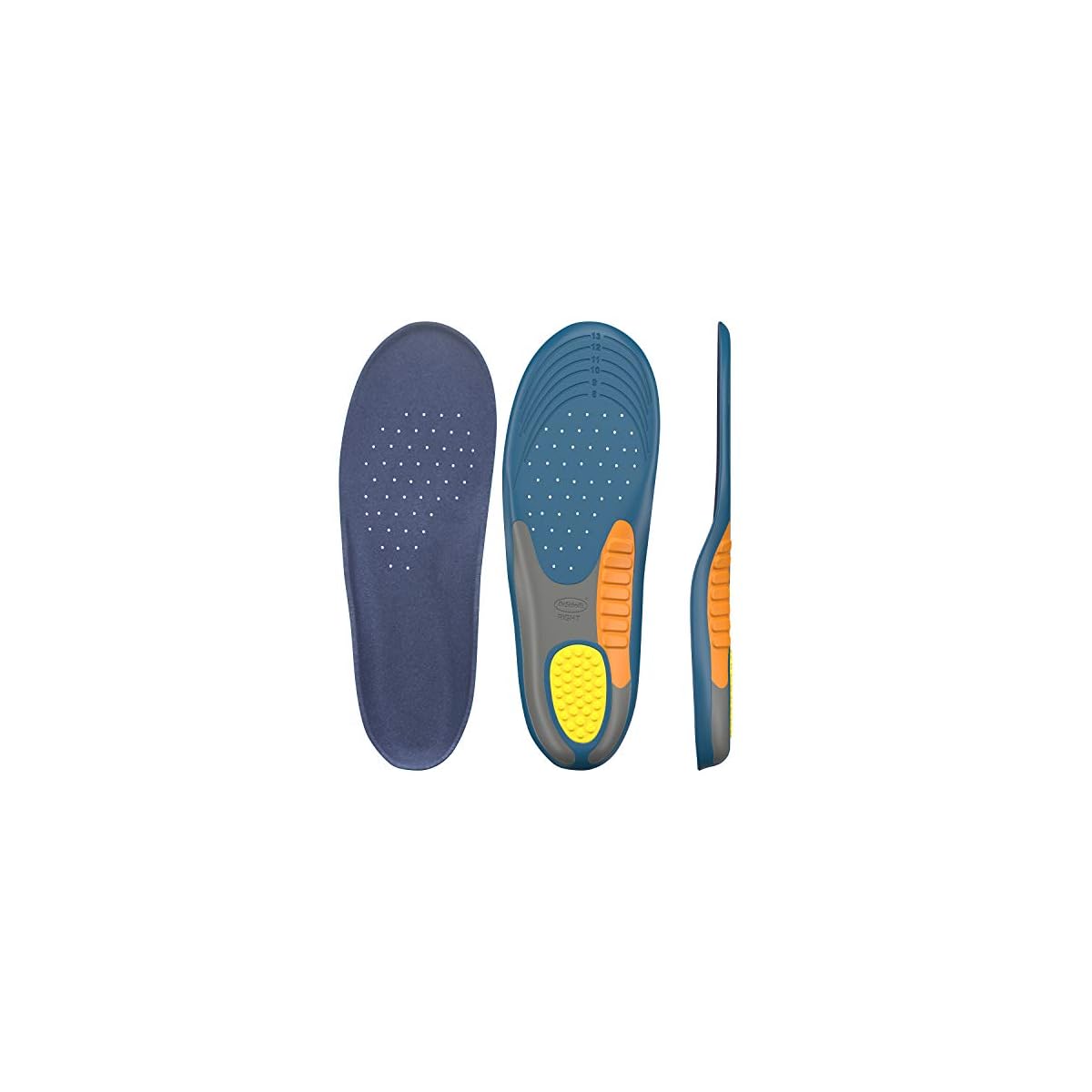 Dr. Scholl's Heavy Duty Support Pain Relief Orthotics, Designed for Men