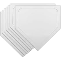 Set De Tapis D'entraînement Baseball/softball - Plaque Home, Base Et Tapis De Lancer, Caoutchouc, Enroulable, Portable