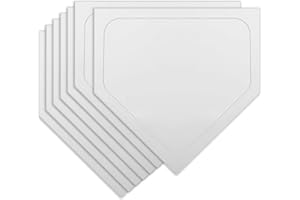Wettarn Home Plate Baseball Softball Rubber Home Plate Portable Throw Down Plate for Gym Teachers, Skill Camp Instructors, Ba