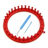 Kocome 19cm Round Classical Circle Hat Useful Knitter Knifty Knitting Knit Loom Kit Red