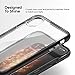 Caseology Skyfall for iPhone Xs Max Case (2018) - Clear Back & Slim Fit - Black