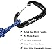 Gimars Heavy Duty Rated 2697 LBS Carabiners 4 Pack for Hammock, Camping sunshade/rain cover, Lashing gear onto packs, Campion, Camping, Hiking and More Heavy Hanging