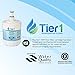 Tier1 8171413 Refrigerator Water Filter | Replacement for Whirlpool 8171413, Kenmore 9002, EDR8D1, 469002, 8171414, WF286, WSW-4, WFI-NLC200, Fridge Filter