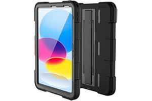 Lunivop Compatible with iPad (A16) 11th/10th Generation Case11''/10.9'' 2025/2022 Waterproof Dustproof with Stand/Hand Strap/