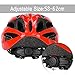 GIORO Ultralight Adult Cycling Bike Helmet for Men Women Specialized Road Urban Mountain Bicycle Safety Protection Certified with Removable Visor and Quick Release Adjustable Strap (Red & Black)