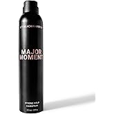 The Beachwaver Co. Major Moment Strong Hold Hairspray - Full Size (8.3 Oz) | Extra-Strength Vegan Hairspray For Long-Lasting Styles w/Brushable Finish - Removes Frizz & Locks In Style