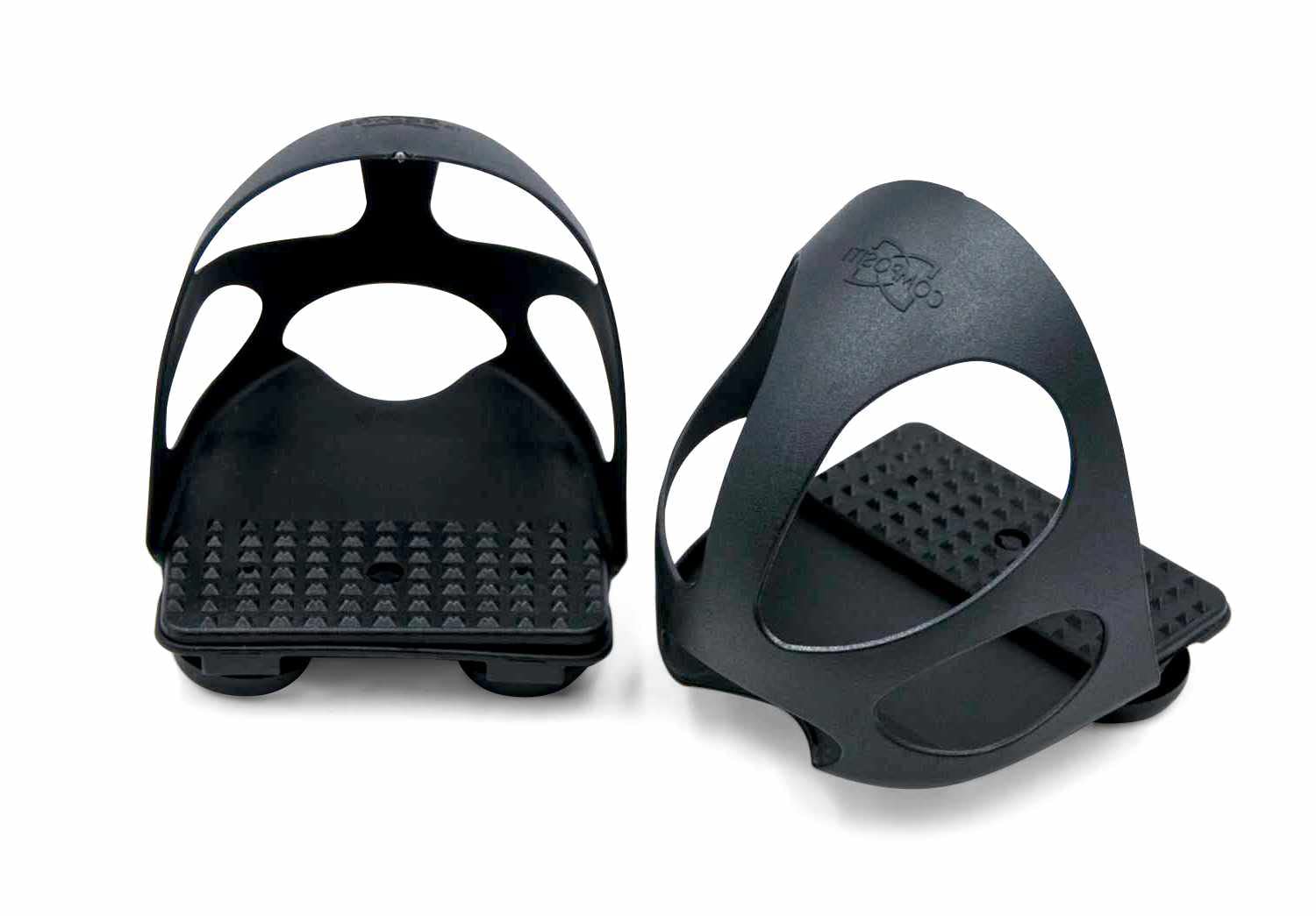 Steigbügeleinlage Durchrutschschutz with 1 Pair = 2 Pieces / Durchrutschschutz Stirrup for Adults Black Sicherheitssteigbügeleinlage with CAP