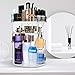 CECOLIC 360° Rotating Makeup Organizer 12 Layers Acrylic Cosmetic Storage, Fits Jewelry,Makeup Brushes, Lipsticks and More