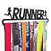 Gone For a Run | Runner's Race Medal Hanger | Runner Girl Black