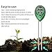 Covery 3 in 1 Soil Tester Moisture Meter, Light and PH acidity Tester, Plant Tester for Garden, Farm, Lawn, Indoor & Outdoor (No Battery needed) Easy Read Indicator