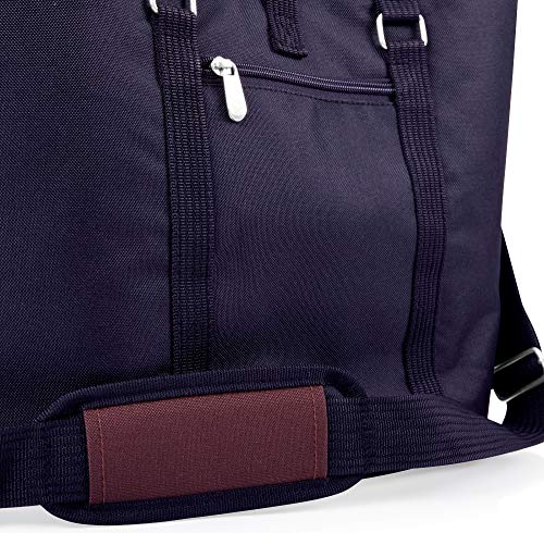 LEGACY - a Picnic Time Brand Wine Country Tote with Cheese Service and Corkscrew, Black - Thumbnail 5