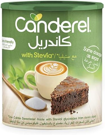 Canderel Stevia Low-Calorie Sweetener for Cakes and Beverages 500 g