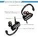 Wireless Headphones with Black Running Belt ,MAYBO SPORTS Sweatproof V4.1 Workout earbuds with Mic and Noise Cancelling-Black