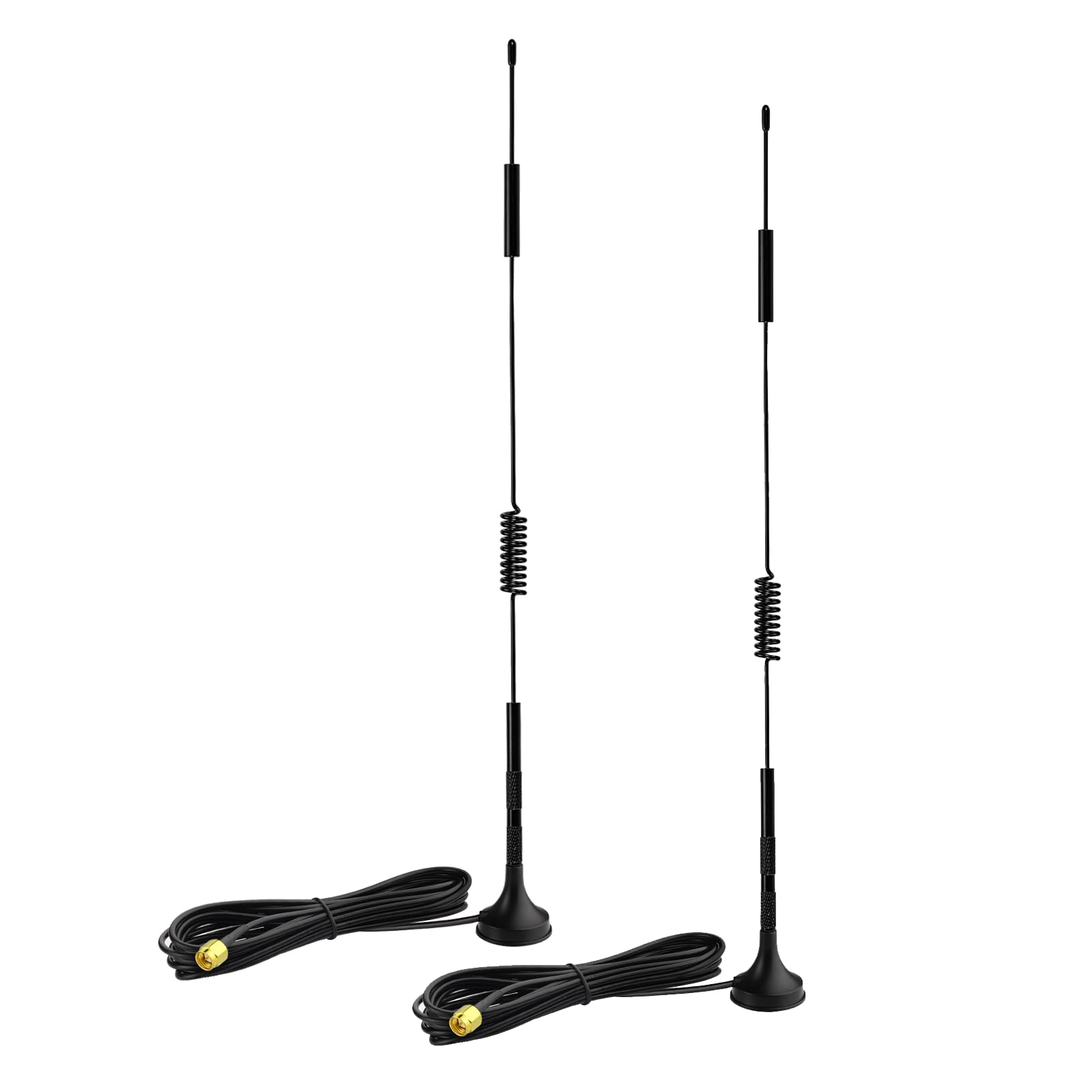 Bingfu High Gain 4G LTE Aerial Antenna 5dBi SMA Connector Mimo Antenna with Magnetic Base Compatible with 4G LTE MiFi Mobile Hotspot Router USB Modem Dongle Adapter Mobile Broadband Modem