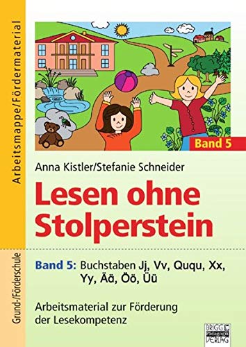 Lesen Ohne Stolperstein 5 Buchstaben Jj Vv Ququ Xx Yy Aa Oo Uu 9783871018688 Amazon Com Books amazon com