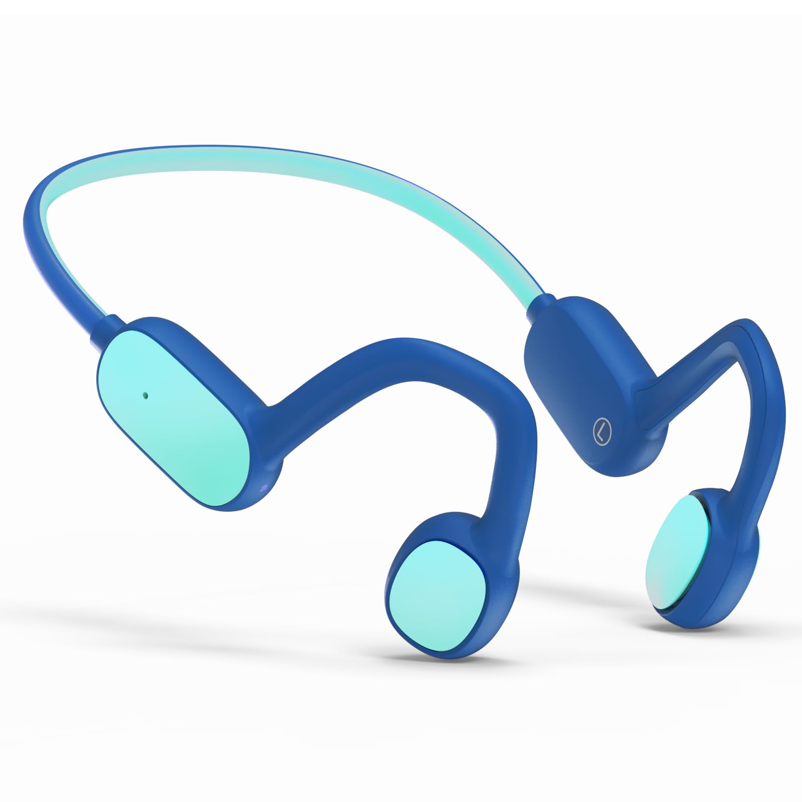 Photo 1 of Mehomeli Kids Headphones, Bluetooth 5.2 Air Conduction Open Ear Headphones, 85dB Volume Limiting, Stereo Sound with Mic, IPX5 Waterproof, 20H Playtime, Perfect for School and Outdoor Activities-Blue
