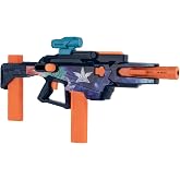 World&rsquo;s Smallest Nerf Loadout Galactic Commander Mini Blaster, Ages 6+ | Functional pocket-sized blaster that really fires darts. Includes 12 soft foam darts for safe indoor play