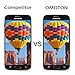 OMOTON Samsung Galaxy S7 Glass Screen Protector - [Full Coverage] [High Definition] [9H Hardness] [Bubble Free] Tempered Glass Screen Protector for Samsung Galaxy S7, Black