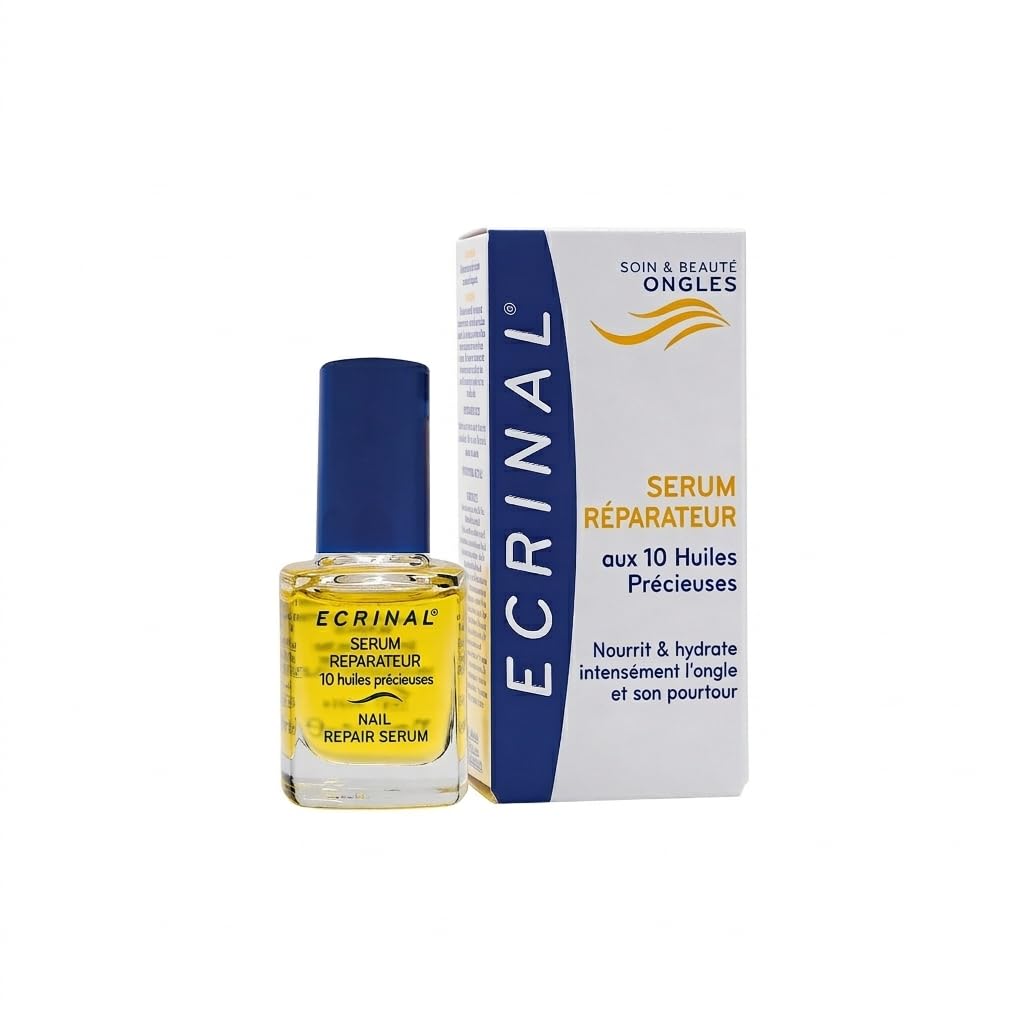 Ecrinal Repair Serum with 10 Precious Oils for Nails, 0.34 Fluid Ounce