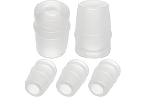 Beavorty Replacement Bite Valve Nozzles 5Pcs Soft Silicone Spout for Sports Water Bottle Cycling and Hiking