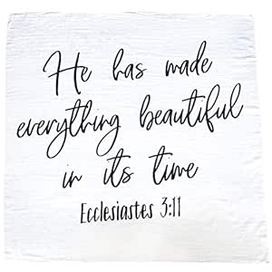 scripture swaddle blanket