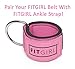 FITGIRL - Pink Weight Lifting Belt - Gym, Fitness, Bodybuilding - Great for Squats, Lunges, Deadlift, Thrusters (XS)