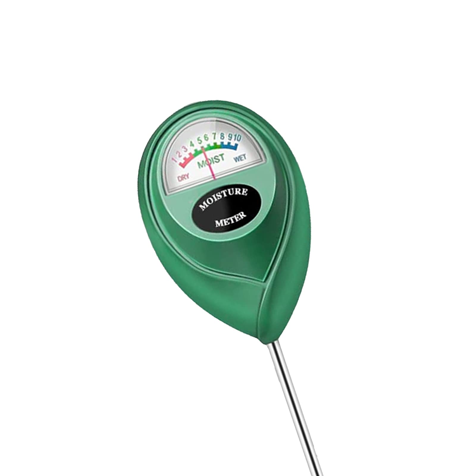 Photo 1 of Hathdia Soil Moisture Meter, Plant Water Meter Soil Meter Moisture Sensor Hygrometer for Indoor Outdoor Plant Care,No Battery Needed(Green)