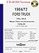 1964/1972 Ford Truck Master Parts and Accessory Catalog