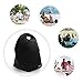 HIPPIH Insulated Waterproof Lunch Tote, Classic Durable Picnic Bag - Easy to Carry for Office, Picnic, Black