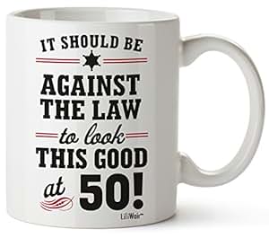 50th happy men Amazon.com: 50th Birthday Gifts For Women Fifty Years Old Men Gift Mug Happy Funny 50 Mens