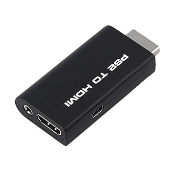 FidgetGear PS2 to HDMI Audio Video Converter Adapter with 3.5mm Audio Output for HDTV