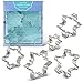 Snowflake Cookie Cutters - 5 Piece Boxed Set - 2 1/2