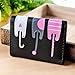 Hot Sale! Women Wallet,Canserin Women's Cat Pattern Coin Purse Short Wallet Card Holders Handbag (Black)