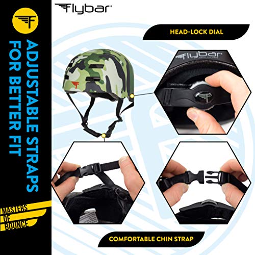 1 Flybar+Certified+Skateboard+Adjustable+Helmet