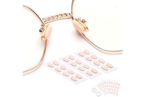 IGEYZOE 60 Pairs Soft Foam Nose Pads, Self Adhesive Nose Pads Anti-Slip Nosepads for Eyeglasses Sunglasses Reading Glasses, Comfortable and Protect The Makeup